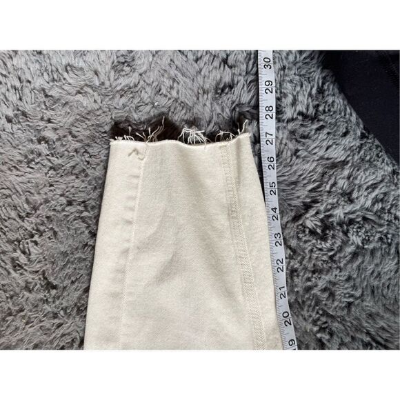 NWT Ted baker white barrel leg denim jeans size 27 - Picture 9 of 9